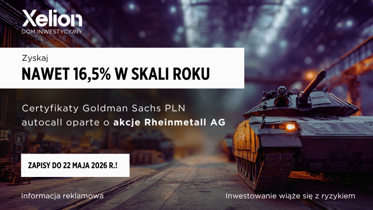 GS PLN autocall oparty o akcje Rheinmetall AG