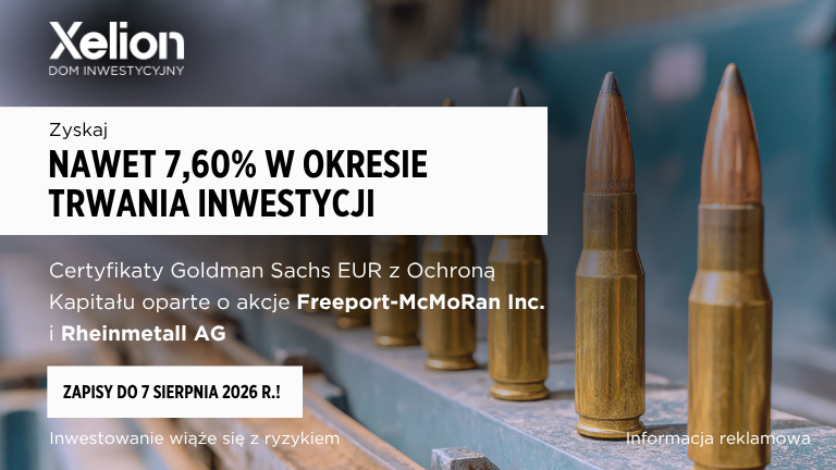 GS EUR oparty o akcje  Freeport-McMoRan